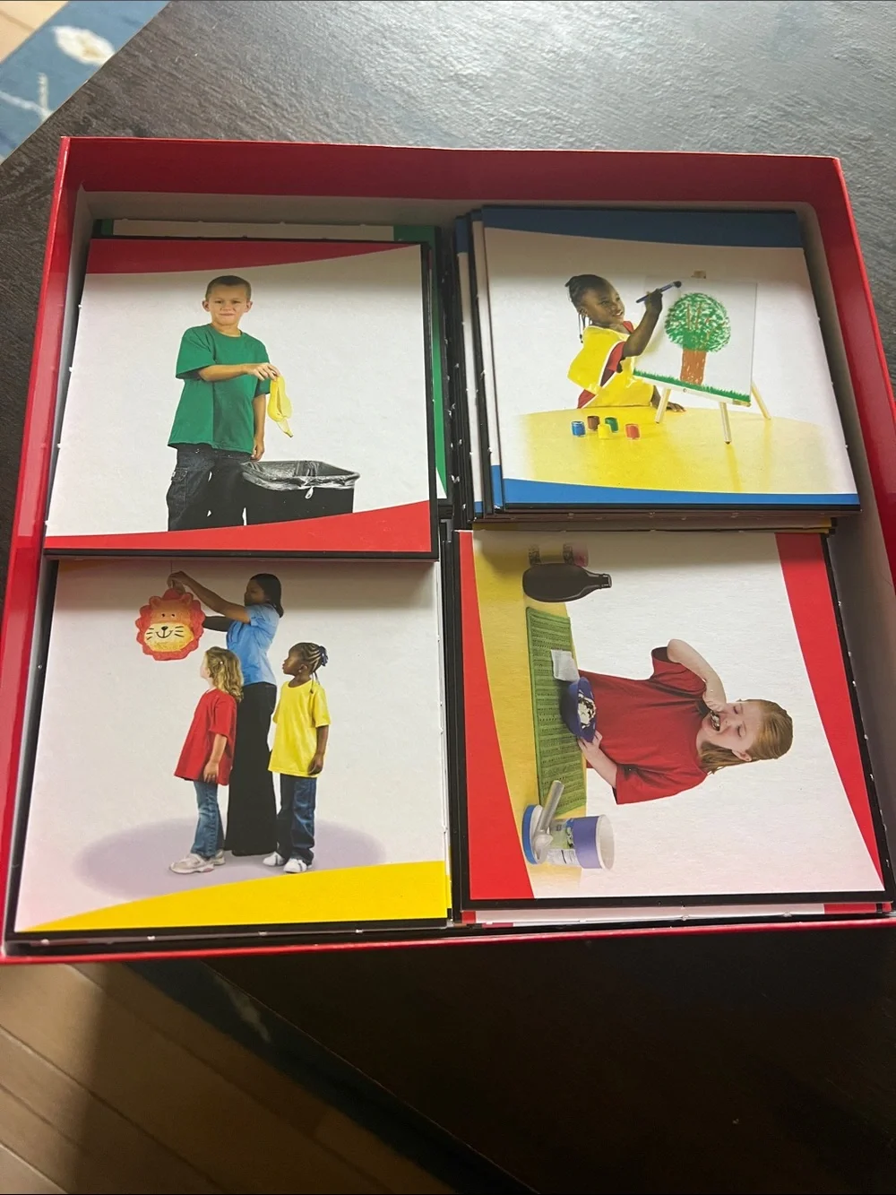 Carson Dellosa Learning to Sequence 4-Scene Cards Ages 4+ CD-140089